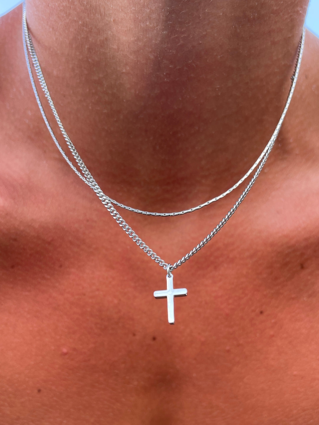 Seralyn™ CROSS CHAIN | Silver