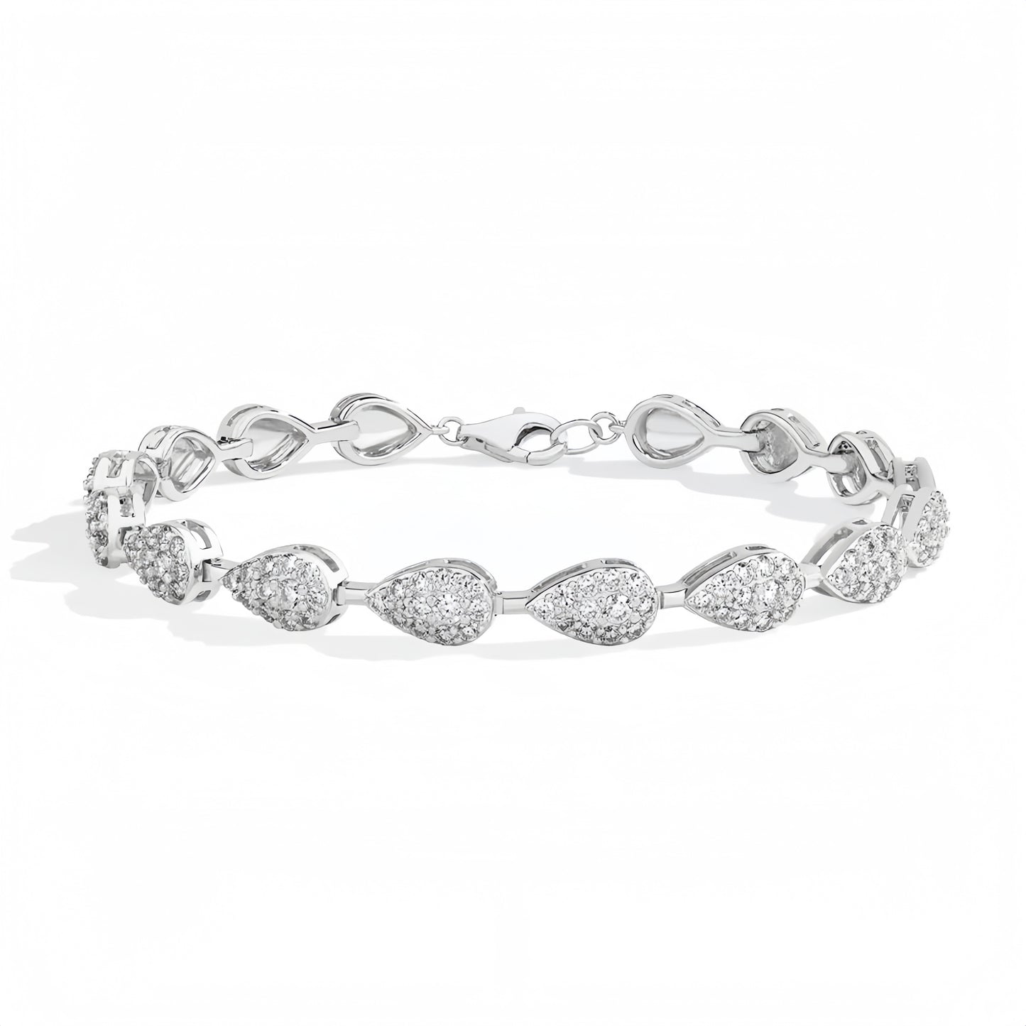 Seralyn™ Moissanite Tear Drop Bracelet