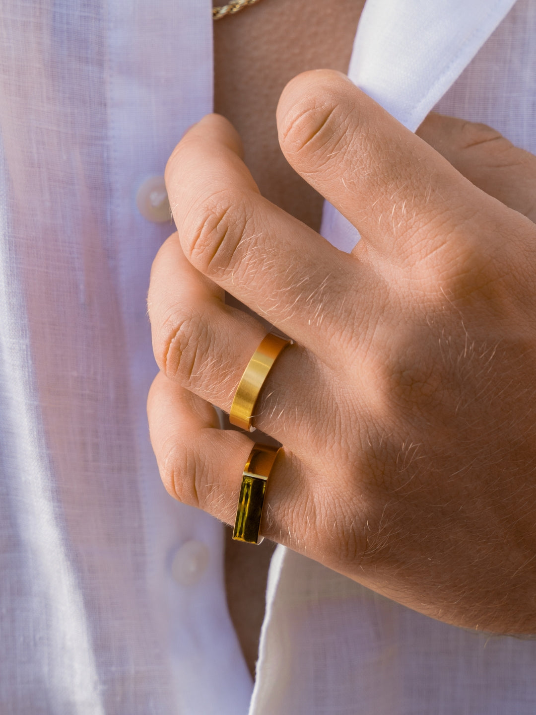 Seralyn™ UNISIZE RING | 18K Gold