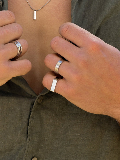 Seralyn™ UNISIZE TROPEZ RING | Silver