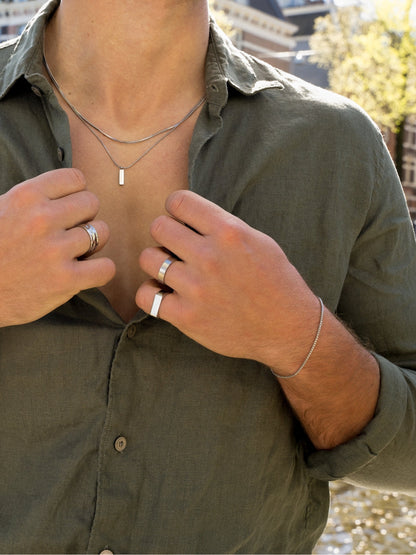 Seralyn™ UNISIZE TROPEZ RING | Silver