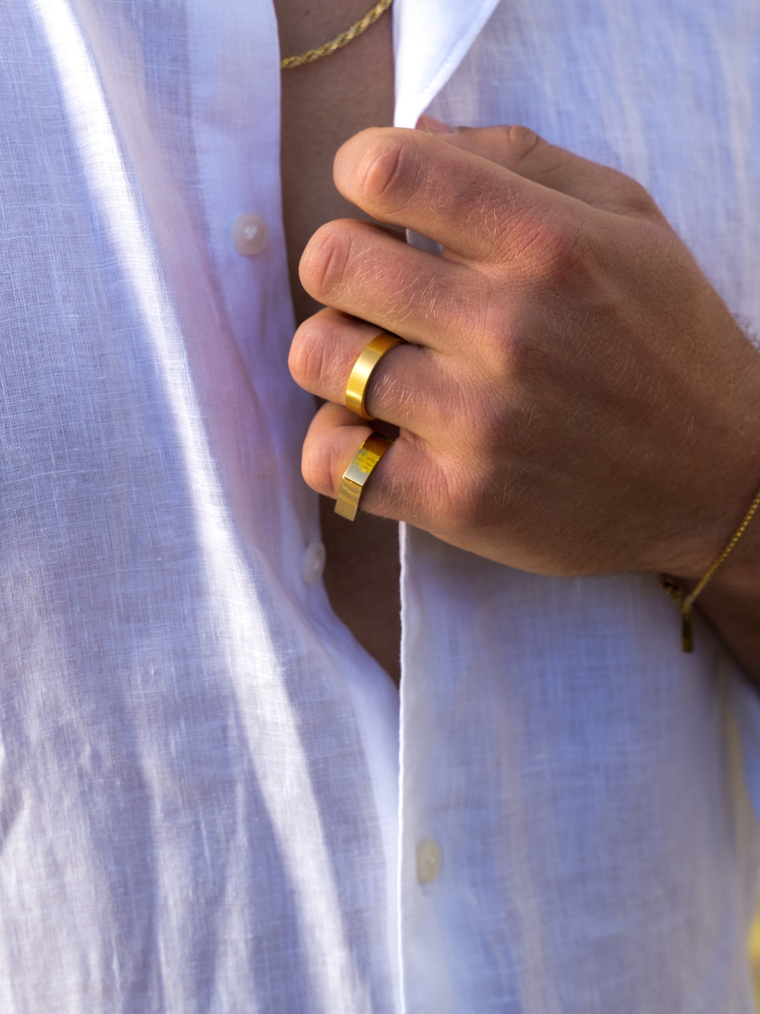 Seralyn™ UNISIZE TROPEZ RING | 18K Gold