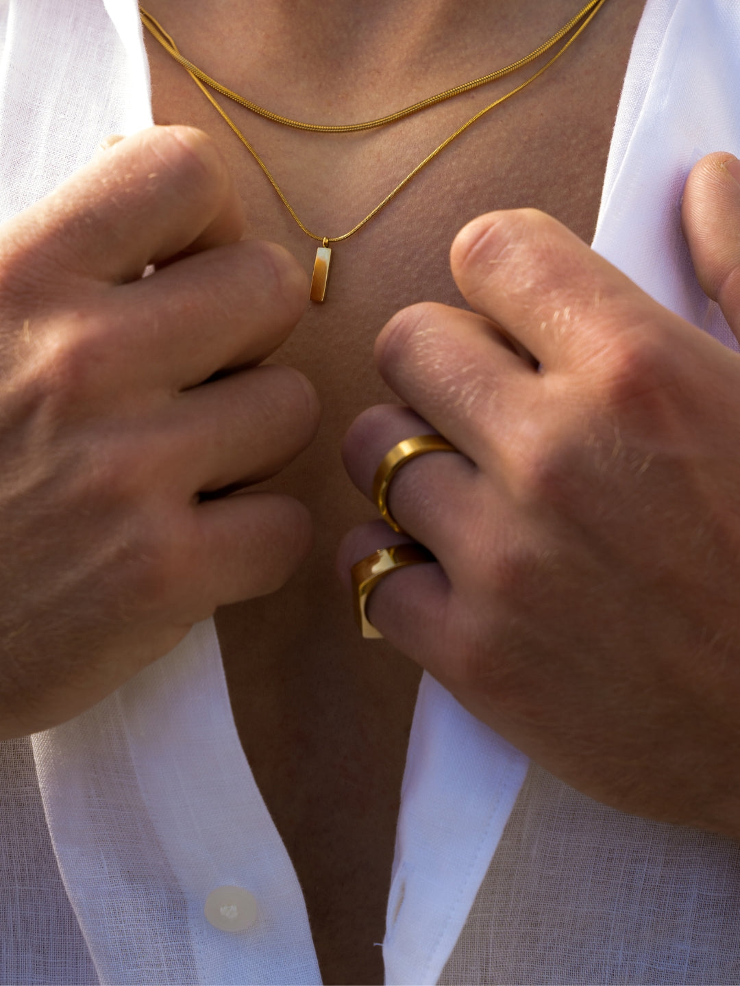 Seralyn™ UNISIZE TROPEZ RING | 18K Gold