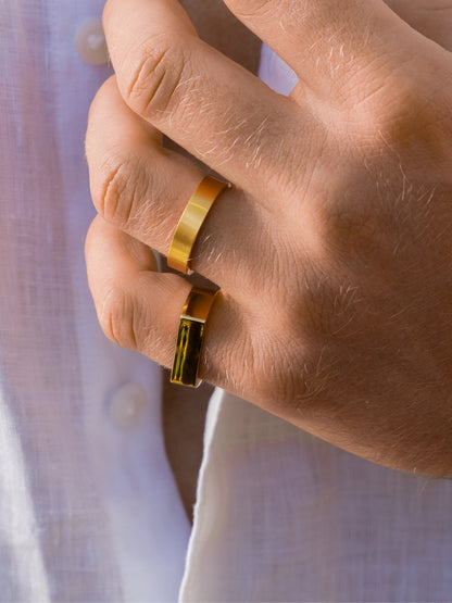 Seralyn™ UNISIZE TROPEZ RING | 18K Gold