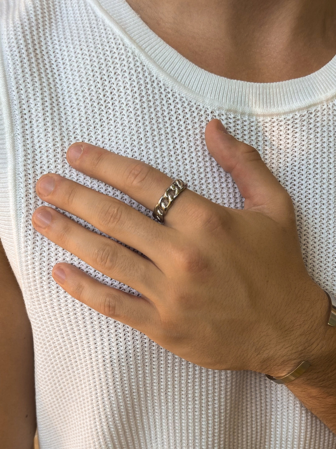 Seralyn™ CUBAN RING | Silver