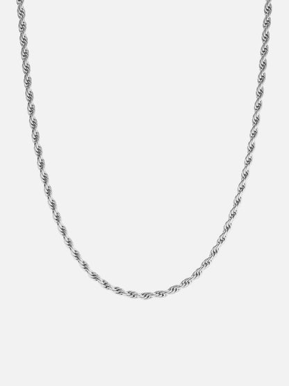 Seralyn™ ROPE CHAIN 3MM | Silver