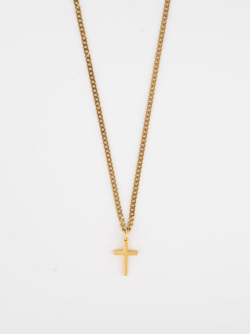 Seralyn™ CROSS CHAIN | 18K Gold