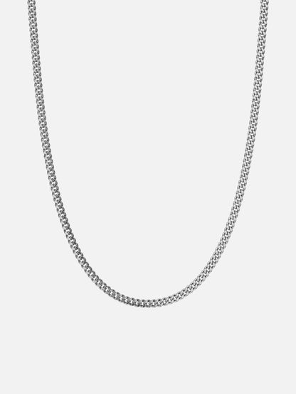 Seralyn™ CUBAN CHAIN 3MM | Silver