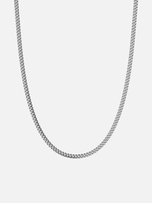 Seralyn™ CUBAN CHAIN 3MM | Silver
