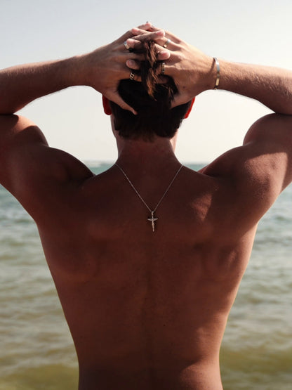 Seralyn™ CRUCIFIX CHAIN | Silver