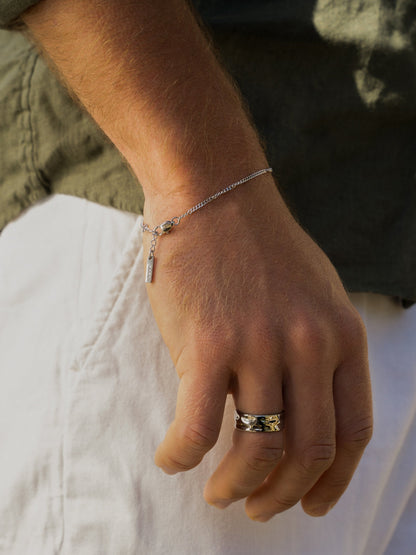 Seralyn™ CUBAN BRACELET 1.8MM | Silver