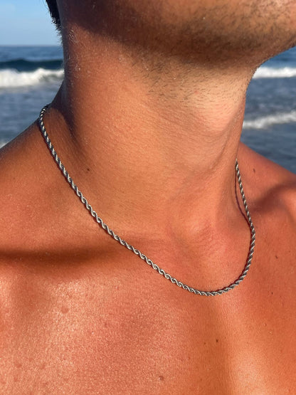 Seralyn™ ROPE CHAIN 3MM | Silver