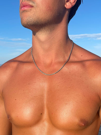 Seralyn™ ROPE CHAIN 3MM | Silver