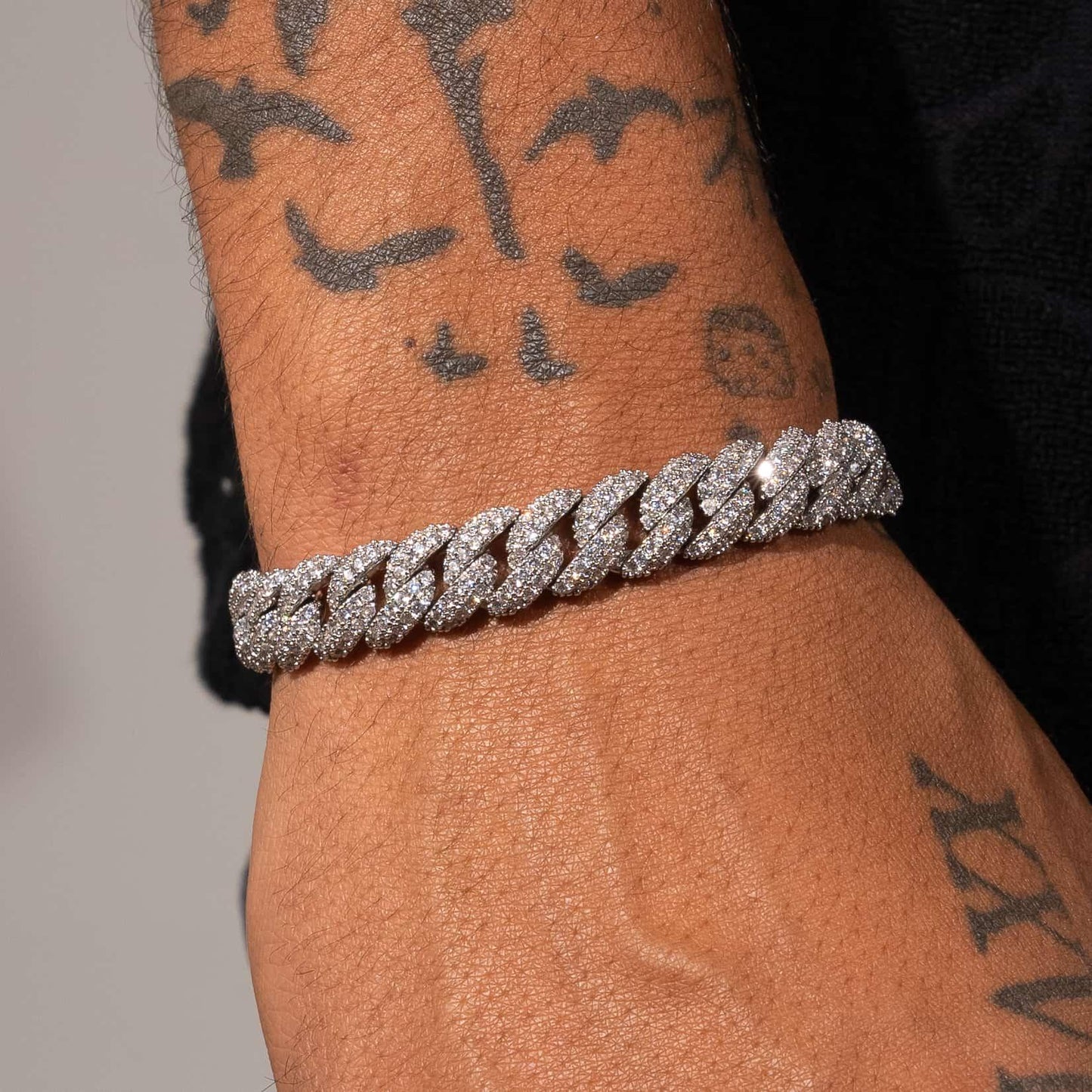 Seralyn™ 9mm Iced Cuban Link Bracelet