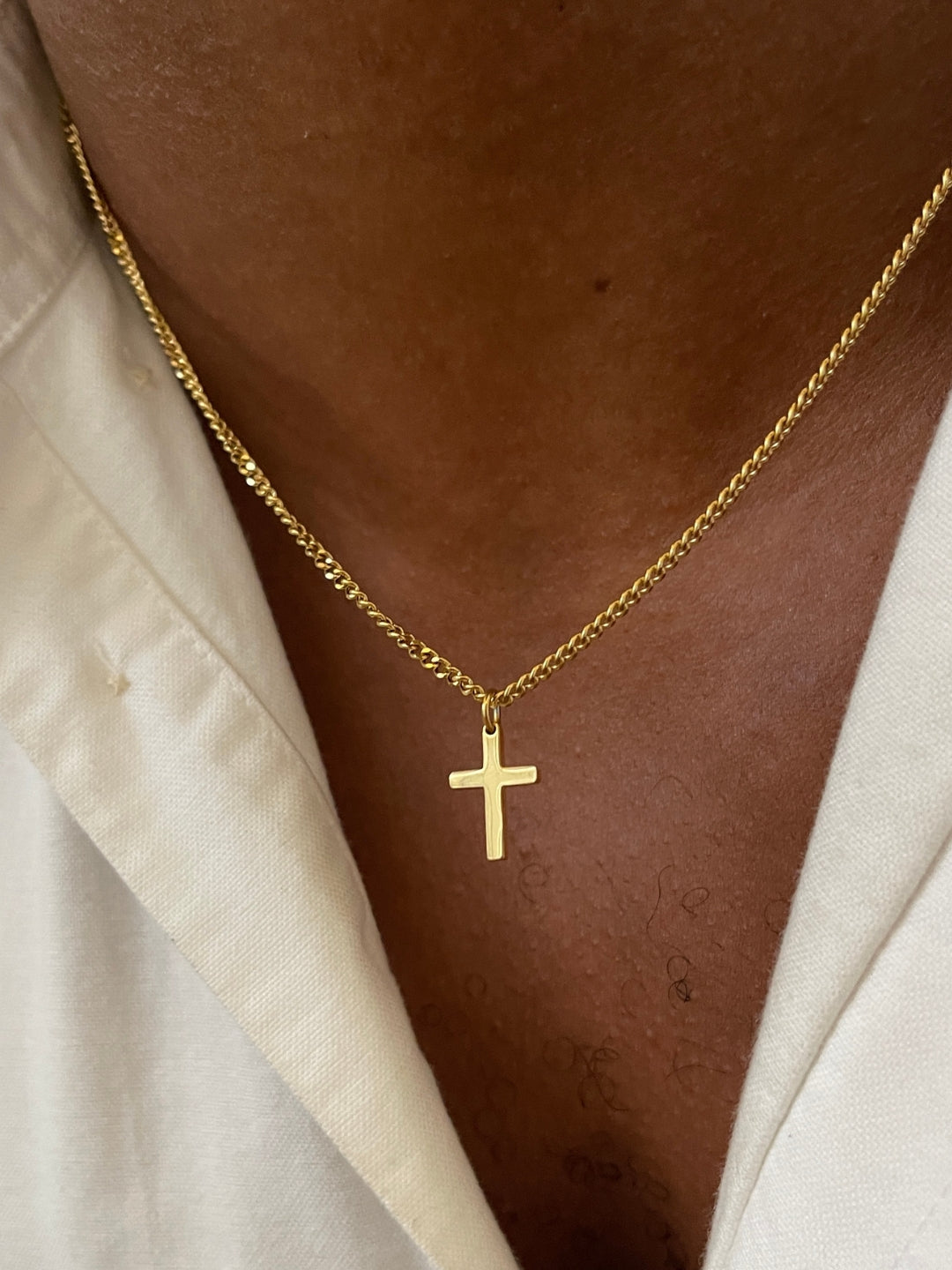 Seralyn™ CROSS CHAIN | 18K Gold