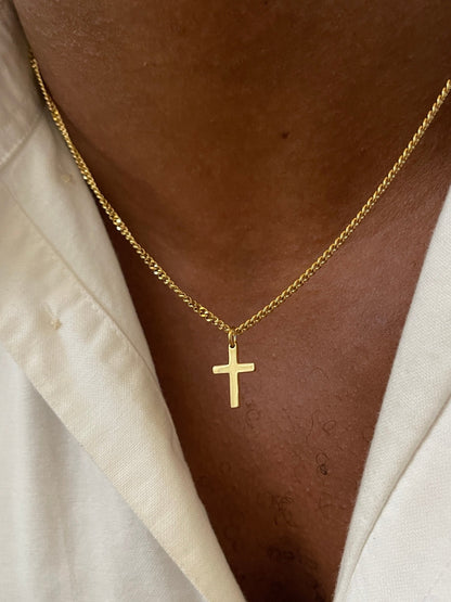 Seralyn™ CROSS CHAIN | 18K Gold