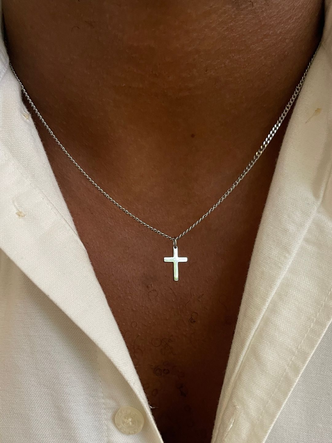 Seralyn™ CROSS CHAIN | Silver
