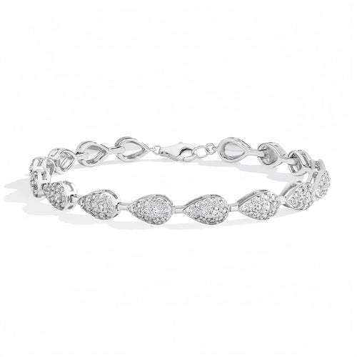 Seralyn™ Moissanite Tear Drop Bracelet